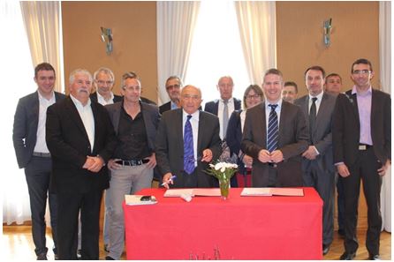 STEF signe avec Grand Sud Logistique une convention « Bienvenue en Tarn-et-Garonne » création de 180 postes en CDI en 2014 