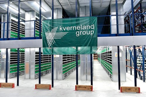 La plateforme logistique de Kverneland