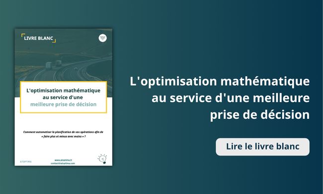 Atoptima publie son livre blanc  sur l'optimisation mathématique au service  d'une meilleure prise de décision<br>
  Crdit photo : Atoptima
