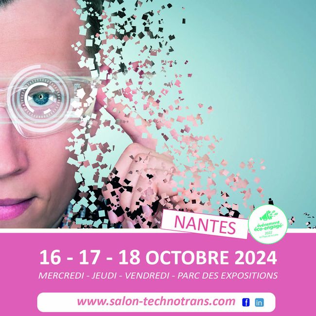 Technotrans se tiendra du 16 au 18 octobre 2024 au Parc des Expositions de Nantes