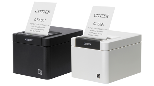 Citizen Systems lance deux nouvelles imprimantes point de vente CT-E301 et CT-E601 dotées d'une technologie innovante de boîtier auto-protecteur.
