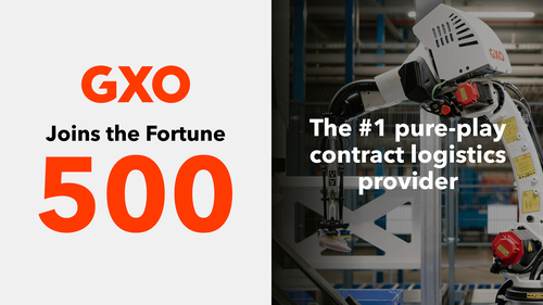 GXO fait son entrée dans la liste Fortune 500 de 2022