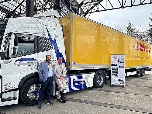 Un des Volvo FM Electric sera ddi au client historique du Groupe SF : DHL Express