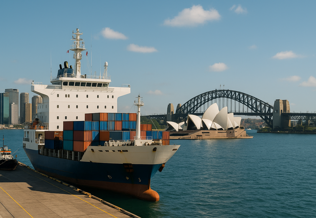 La logistique en Australie