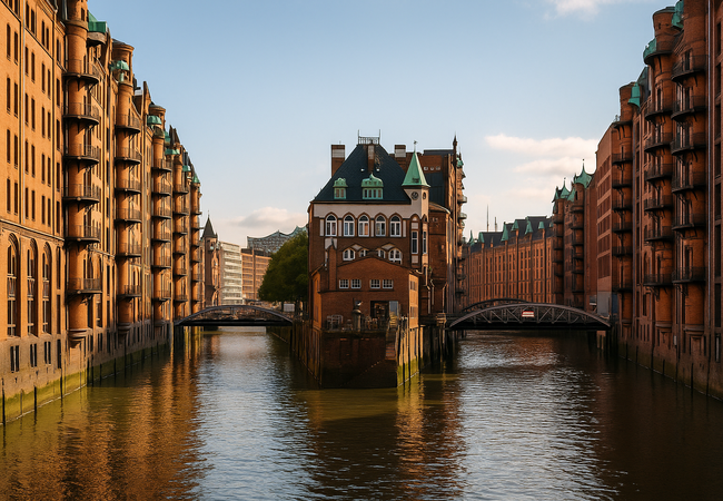 La logistique dans la ville portuaire de Hambourg