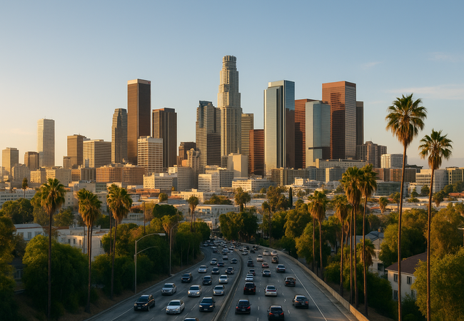 Logistique à Los Angeles
