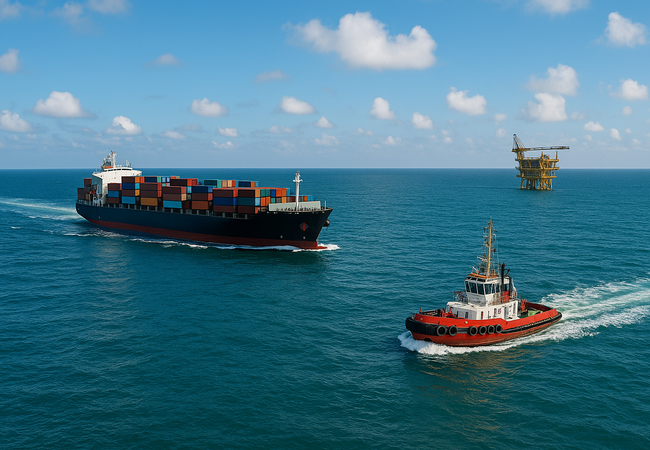 La logistique dans la Mer du Nord