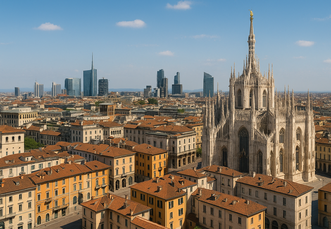 La logistique dans la ville de Milan