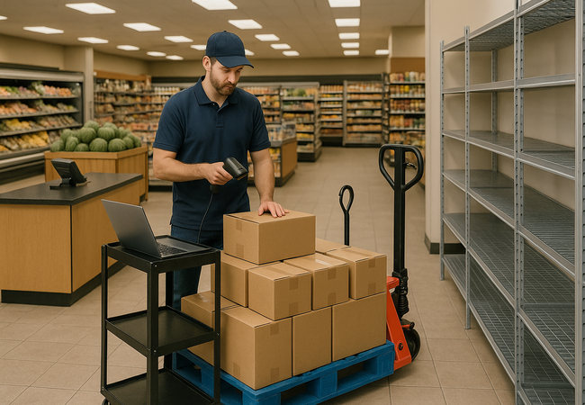 Logistique en points de vente