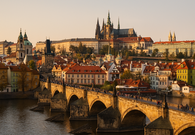 La logistique dans la ville de Prague