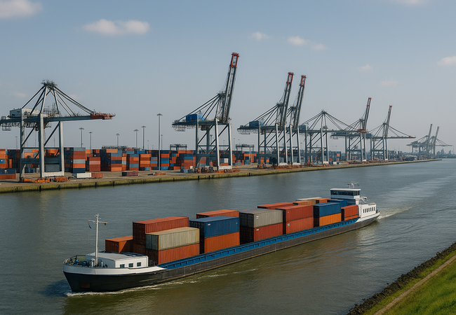 La logistique à Rotterdam