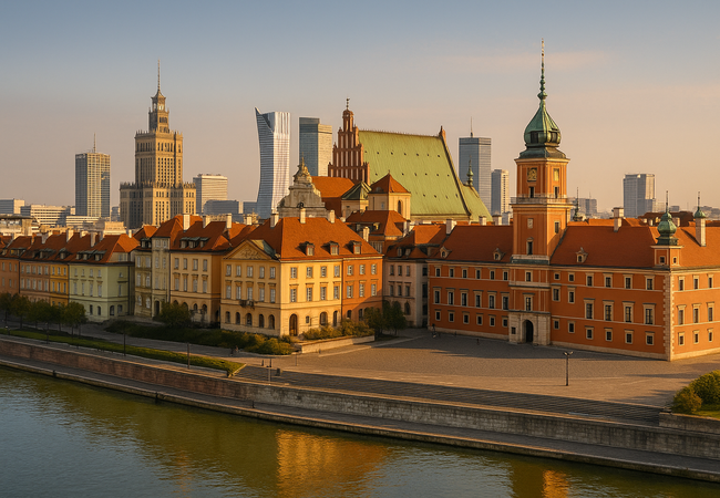 La logistique dans la ville de Varsovie