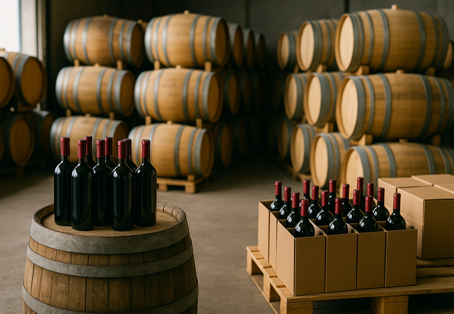 Logistique du vin et des spiritueux