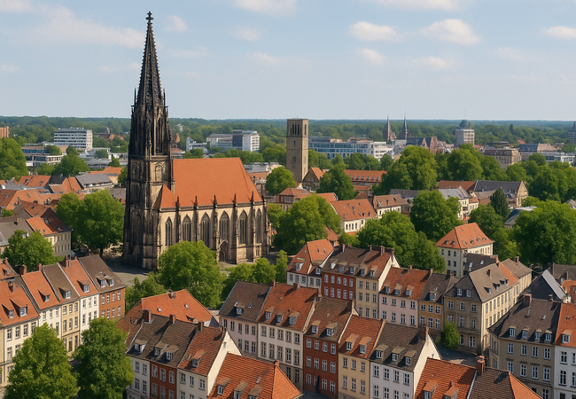 La logistique dans la région de Westphalie