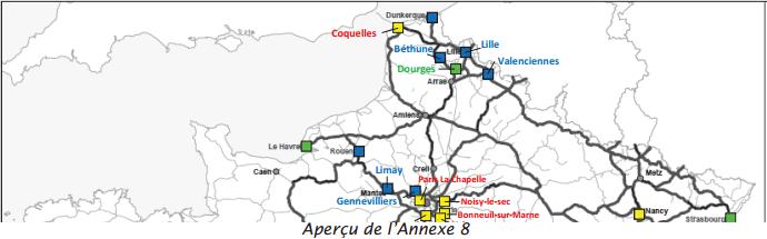 Infrastructures disponibles