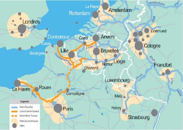 Cartographie du projet CSNE