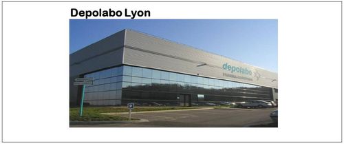 Le site Depolabo de Lyon-Chaponnay