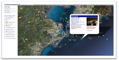 UNE NOUVELLE FONCTION DE GEOLOCALISATION DES NAVIRES POUR DDS SHIPPER