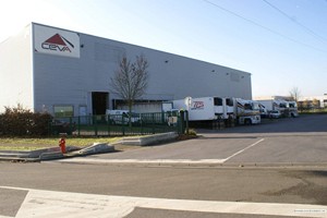 L'entrepôt CEVA près de l'aéroport CDG
