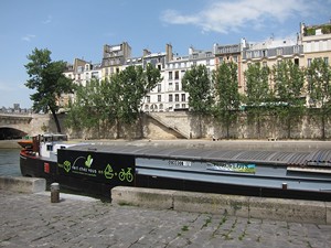 Inauguration de la péniche Vert Chez Vous