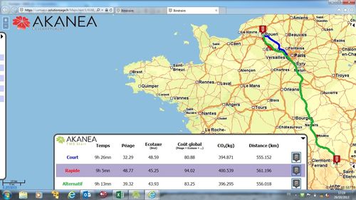 AKANEA Développement a étendu l'intégration de l'outil cartographique à la version « Start » de son offre Akanea TMS