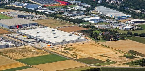 Les 56000 m² viennent s'ajouter aux 78000 m² récemment livrés à Zalando pour constituer, à terme, la plus grande plateforme logistique e-commerce en Europe avec une surface totale de 134000 m².