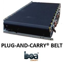 BOA CONCEPT lance le premier tapis modulaire intelligent : PLUG-AND-CARRY® BELT