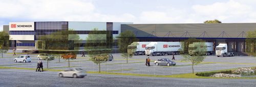 Goodman renforce ses relations avec DB Schenker avec le développement d'une plateforme de messagerie à Strasbourg