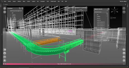 a-SIS View est une solution unique d’hypervision 3D qui permet de superviser et piloter tout environnement logistique. 