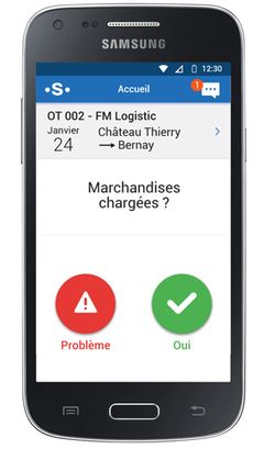 Application mobile Shippeo