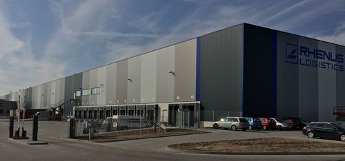 Le nouvel entrepôt de Rhenus Warehousing Solutions à Francfort (Allemagne) - Crédit photo : Rhenus SE & Co. KG