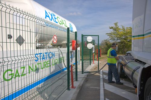 Axègaz ouvre la première station GNL au CRT de Lille-Lesquin