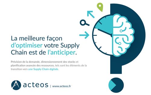 Le groupe donnera également une conférence sur cette thématique, Predictive Supply Chain pour optimiser votre Transport, le 15 mars, de 12 h 15 à 13 heures, Agora Meeting - Atelier 2.