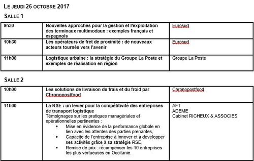 LE JEUDI 26 OCTOBRE 2017