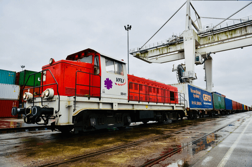 Le premier train complet GEFCO sur la nouvelle Route de la soie : de la Chine à la France en moins de 3 semaines - Copyright Sbastien Joly