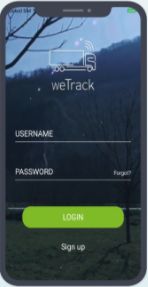 weTrack, la version mobile de Transwide