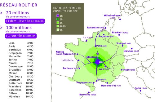 A moins de 9 h de toutes les destinations françaises