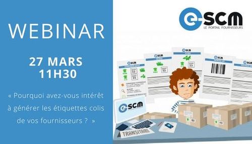 Webinar : Pourquoi avez-vous intérêt à générer les étiquettes colis de vos fournisseurs ?