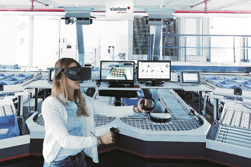 Les visiteurs du salon feront l'expérience de la réalité des processus de production et de logistique modernes en utilisant la réalité virtuelle.