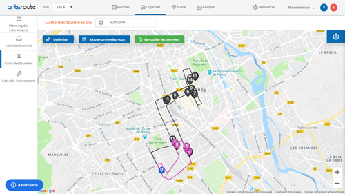 Antsway présente la nouvelle version de son logiciel d’optimisation de tournée AntsRoute