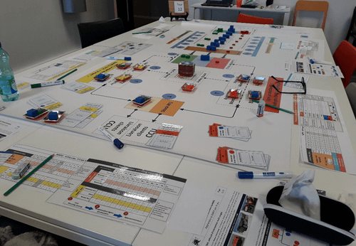 Le plateau de jeu : une approche ludique, un environnement qui favorise l'échange et la collaboration