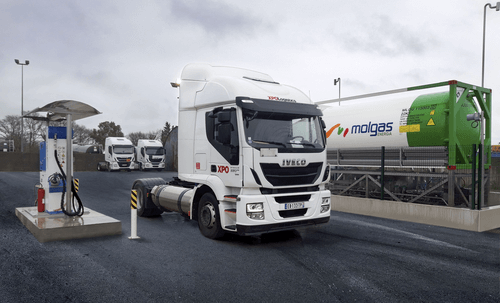 Blu-Box, la station privative GNV de Molgas Energia arrive en France