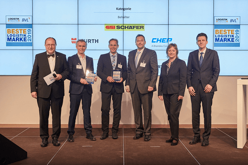 SSI Schäfer nommée "Meilleure Marque Logistique 2019" dans la catégorie bacs