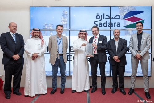 Essai transformé : Sadara Chemical Company récompense l’éditeur inconso et les experts Coperion