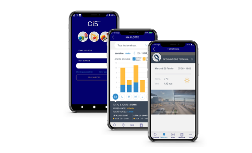 Ci5 arrive sur smartphone avec des services inédits pour les transporteurs routiers
