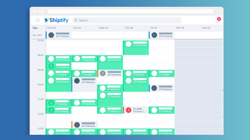 La plateforme Shiptify propose un planning dynamique et collaboratif permettant de voir en temps réel les réceptions et les expéditions attendues au niveau des quais. Une meilleure visibilité sur l’activité c’est la possibilité d’optimiser ses ressources et d’anticiper les tâches. 