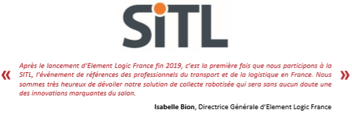 Isabelle Bion, Directrice Générale d’Element Logic France et Dag-Adler Blakseth, cofondateur et CEO d’Element Logic