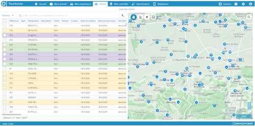 GEOCONCEPT présente la nouvelle version de sa solution d’optimisation de tournées : Opti-Time TourSolver Summer 2020