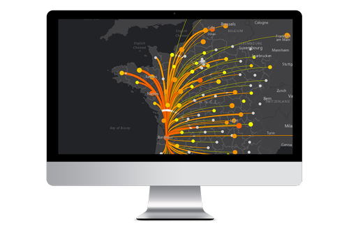 B2PWeb rencontre un franc succès avec la carte des Flux