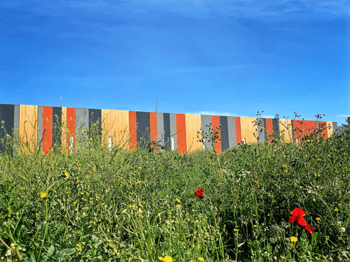 Bâtiment de 37 500 m² développé par BARJANE à Louvres (95) ©BARJANE